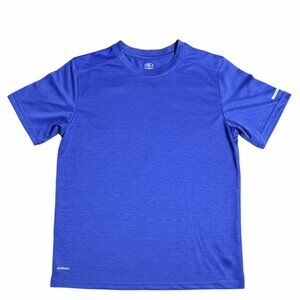 Athletic Boy's Royal Blue Dri Fit Short Sleeve Crew Neck Shirt XXL 18 NEW